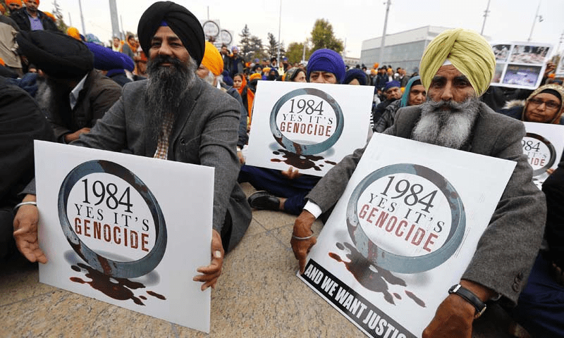 sikhs protest