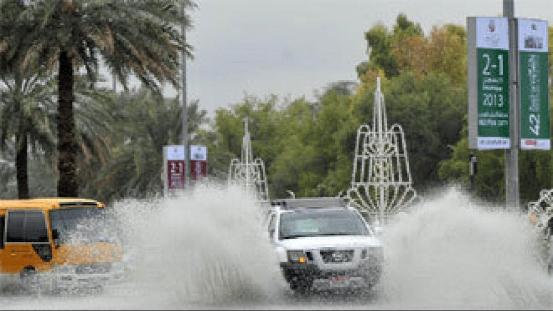 UAE Heavy rainfall